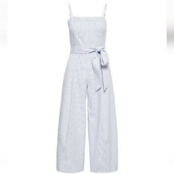 BANANA Republic Women's Striped Cropped Jumpsuit - Picture 6 of 17